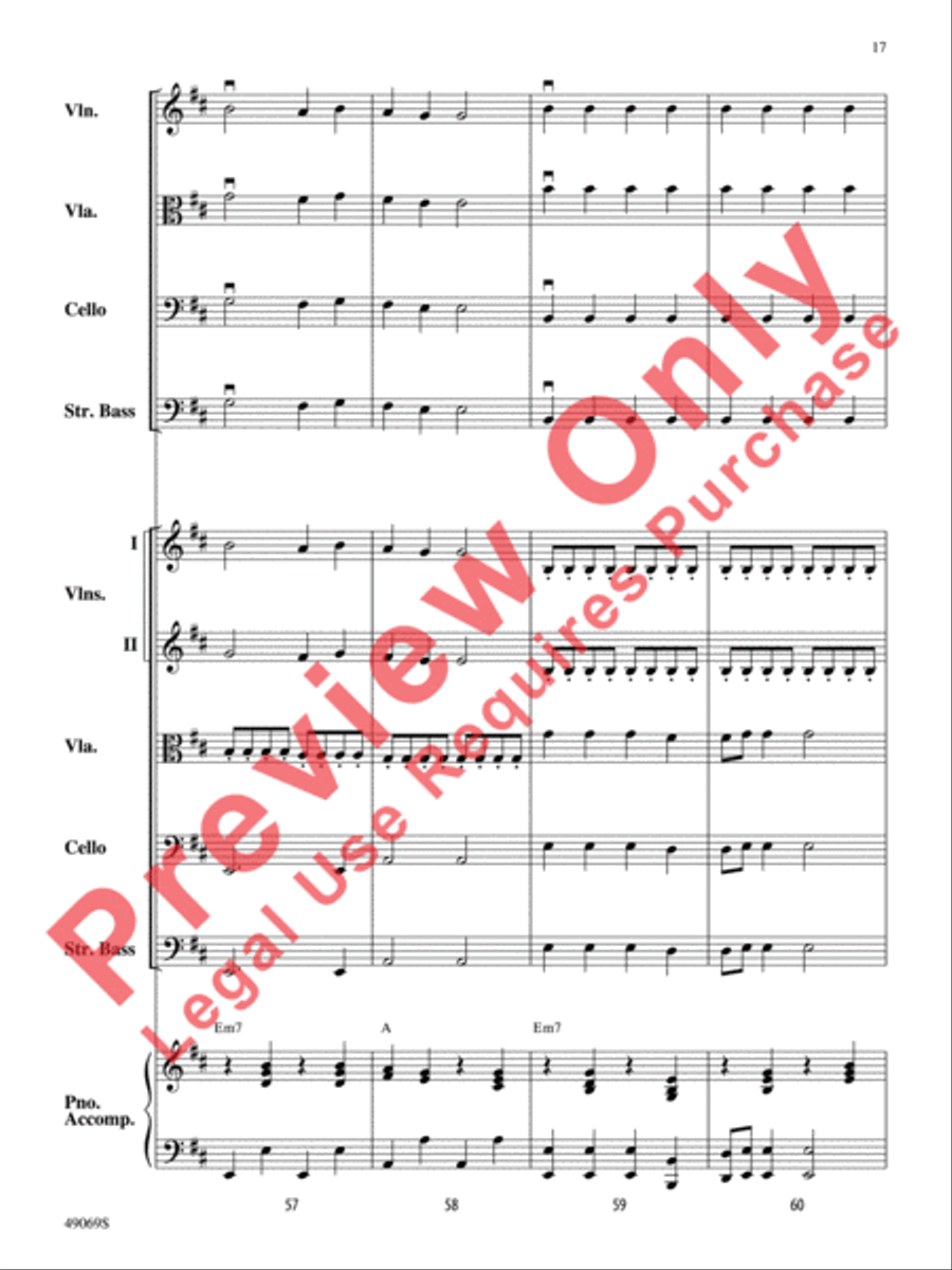 Hunters of Avatar Hunters of Avatar String Orchestra scores gallery preview page 18