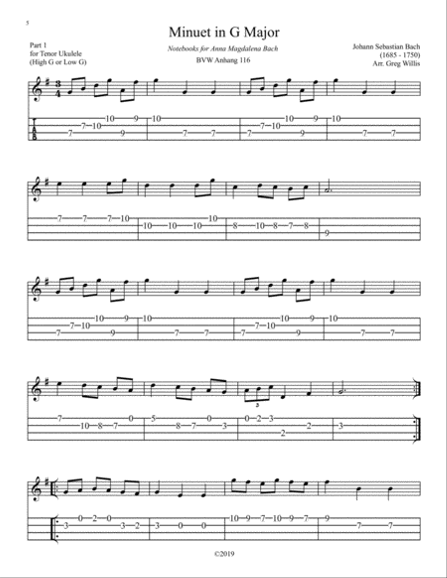 Bach on ukulele new arrivals