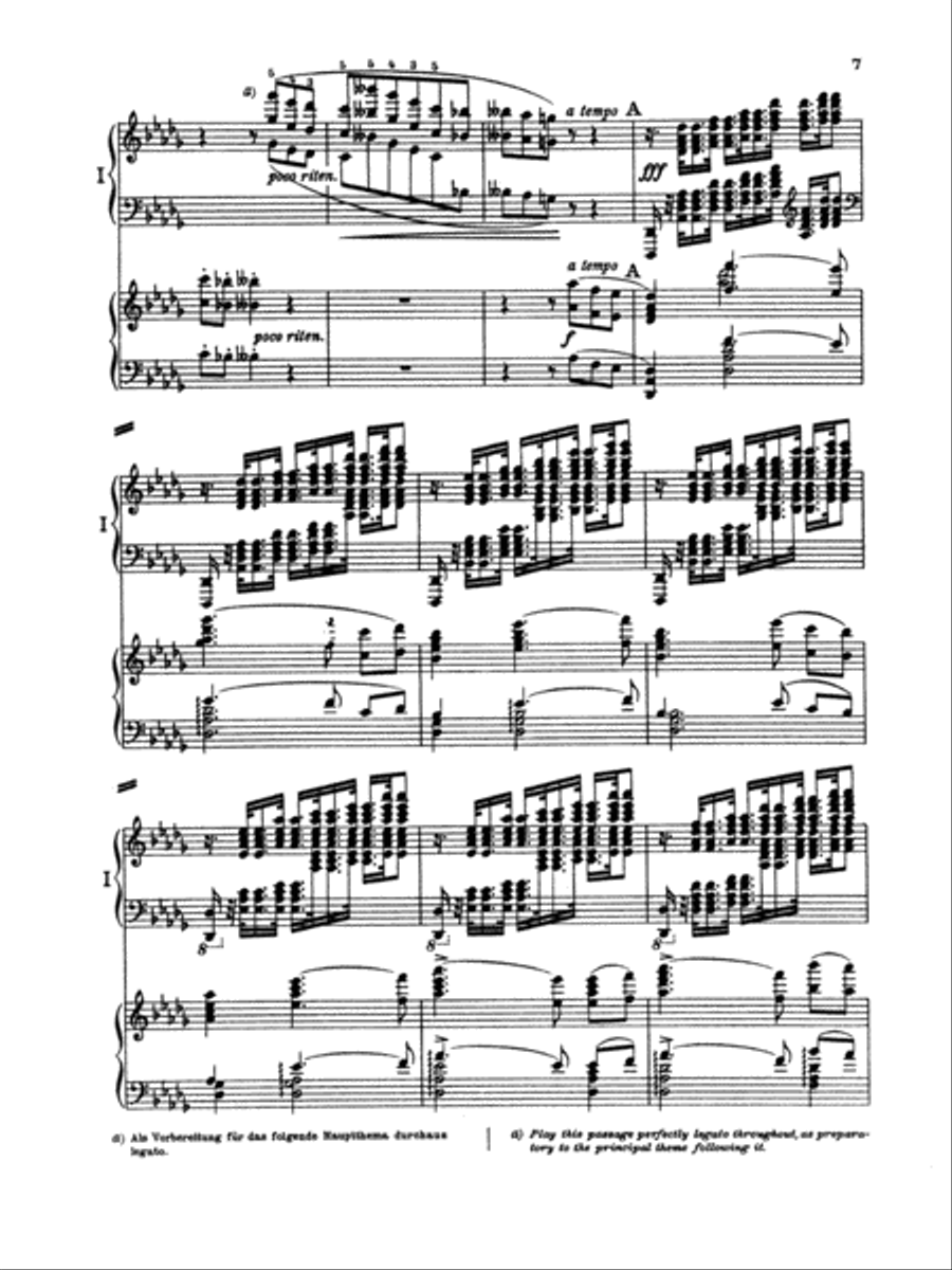 Tchaikovsky: Piano Concerto No. 1 in B flat Minor, Op. 23 Piano scores gallery preview page 5