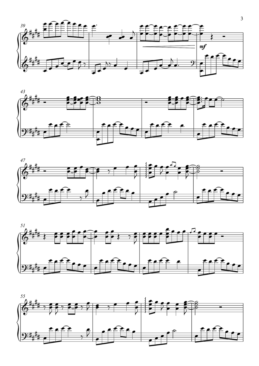 Photograph Piano Solo scores gallery preview page 3