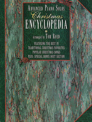 Book cover for Advanced Piano Solos - Christmas Encyclopedia