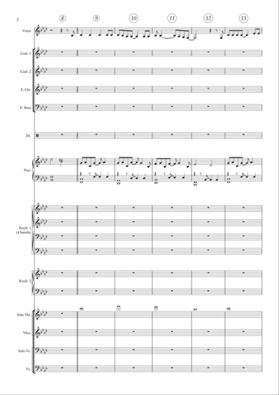 Let It Go Full Orchestra scores gallery preview page 2