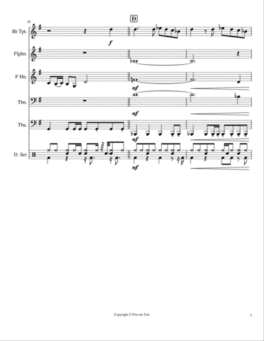 Words Small Ensemble scores gallery preview page 5