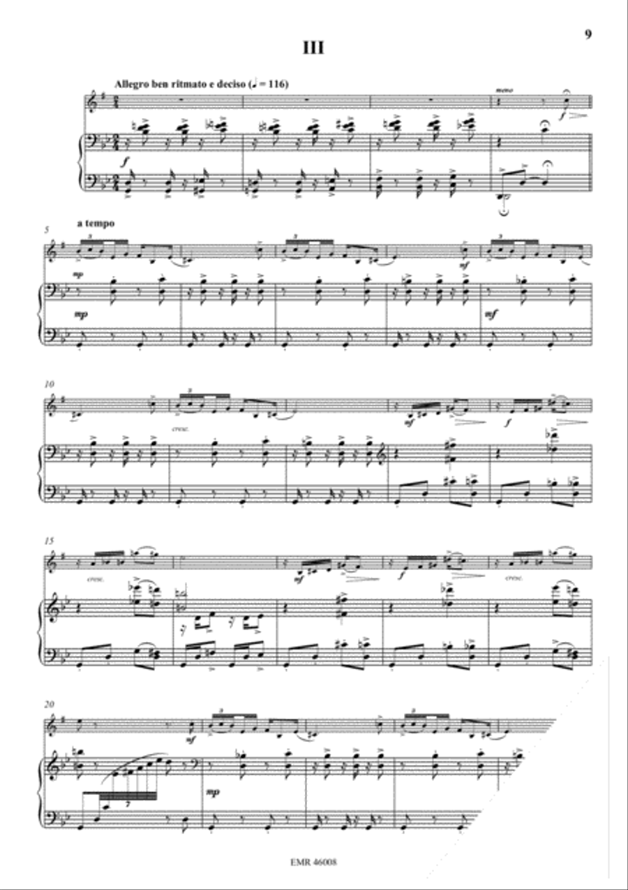 3 Preludes Cornet scores gallery preview page 5