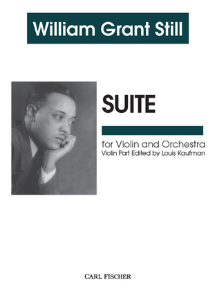 Book cover for Suite for Violin and Orchestra