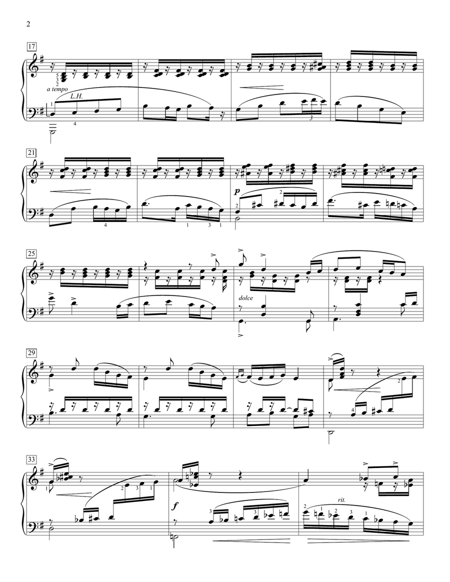 Piece Romantique, Op. 9, No. 1 Piano Method scores gallery preview page 2