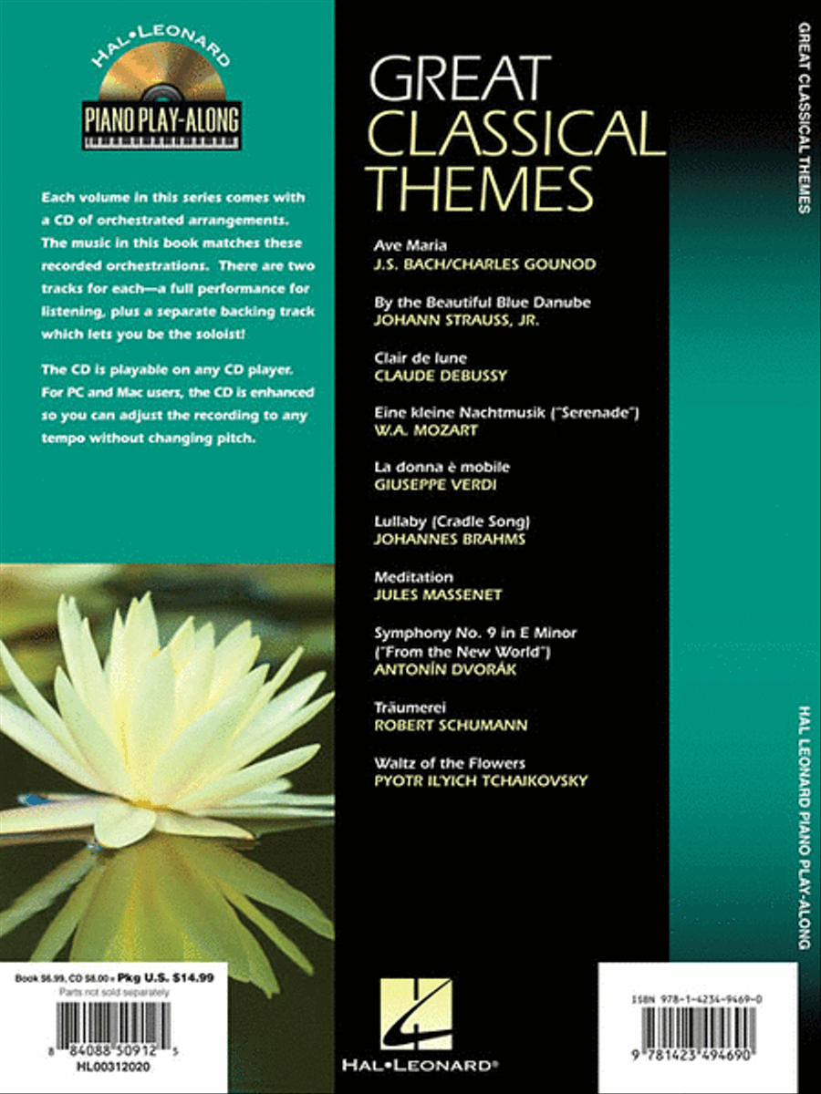 Great Classical Themes Great Classical Themes Piano Solo scores gallery preview page 2