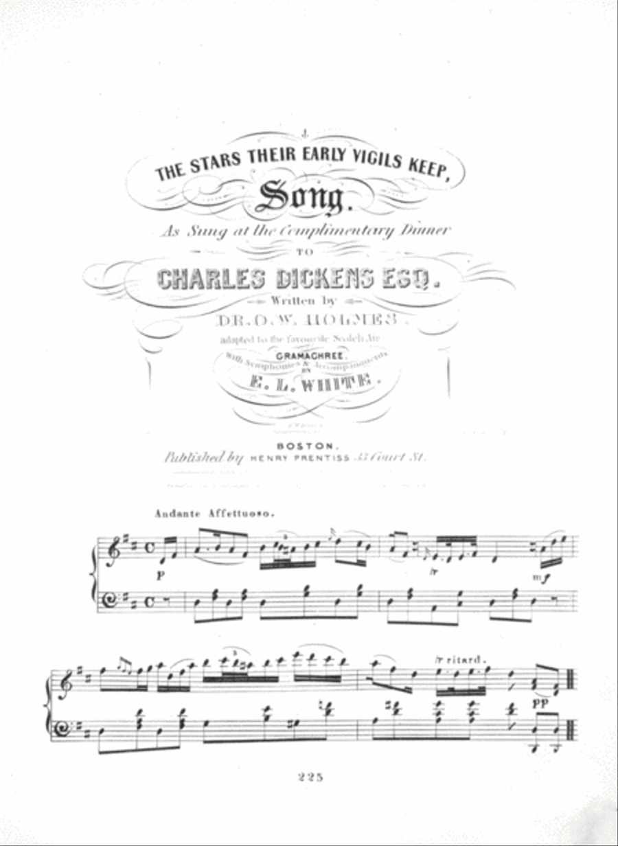 The Stars Their Early Vigils Keep. Song Voice scores gallery preview page 2