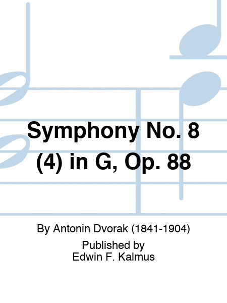 Symphony No. 8 (4) in G, Op. 88