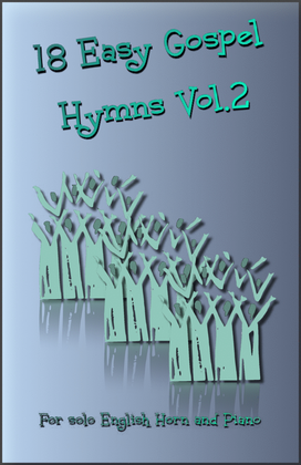 Book cover for 18 Gospel Hymns Vol.2 for Solo English Horn and Piano