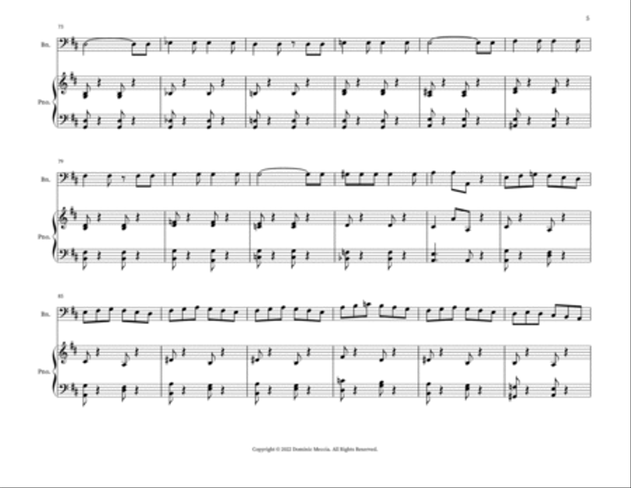 My Name Is John Wellington Wells Woodwind Duet scores gallery preview page 5