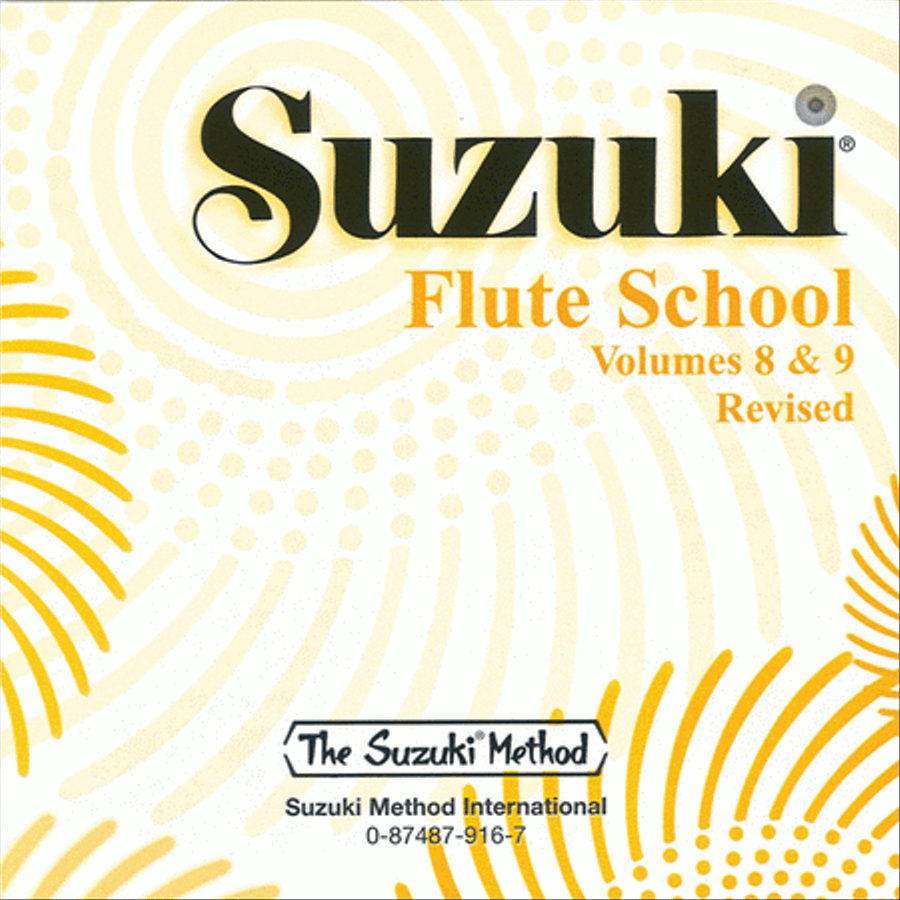 Suzuki Flute School, Volumes 8 & 9 Flute scores gallery preview page 1