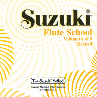 Book cover for Suzuki Flute School, Volumes 8 & 9