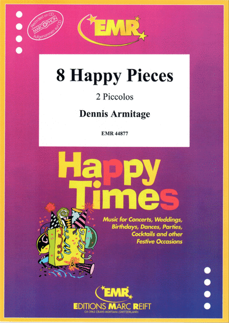 8 Happy Pieces 8 Happy Pieces Piccolo scores gallery preview page 1