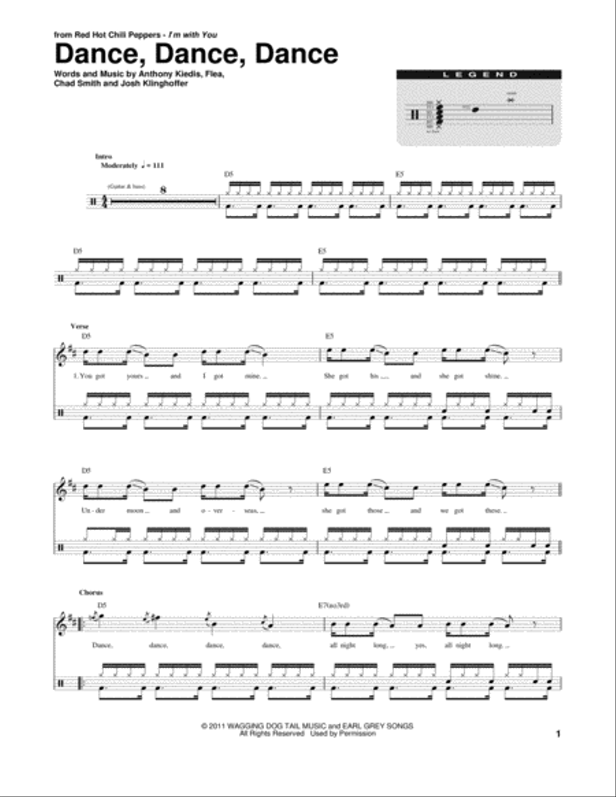 Dance Drum Set scores gallery preview page 1