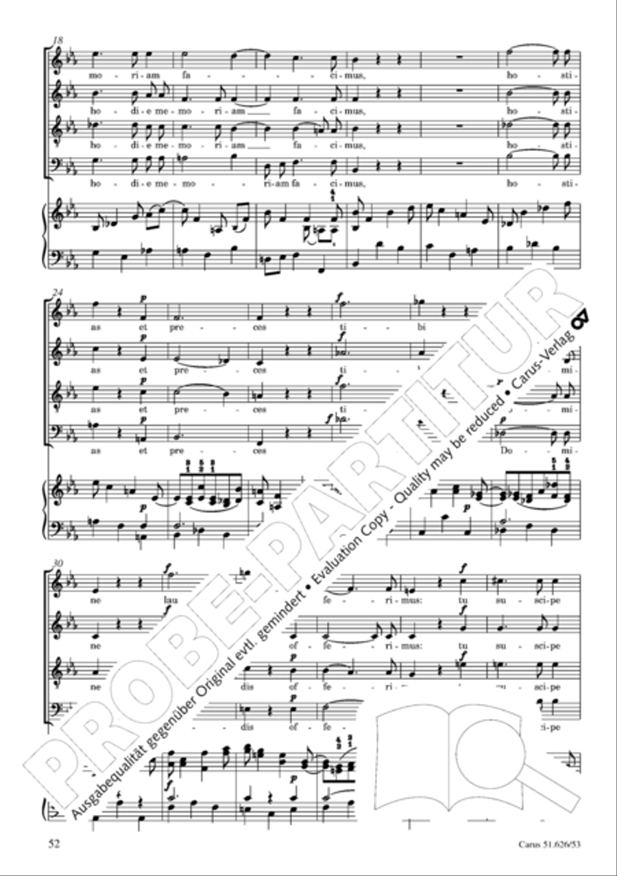 Requiem 4-Part scores gallery preview page 59