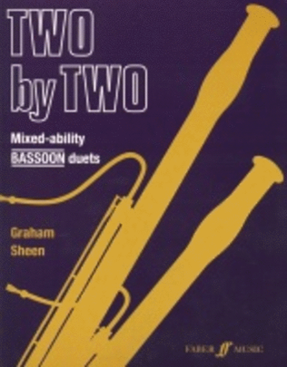 Book cover for Two by Two Bassoon Duets