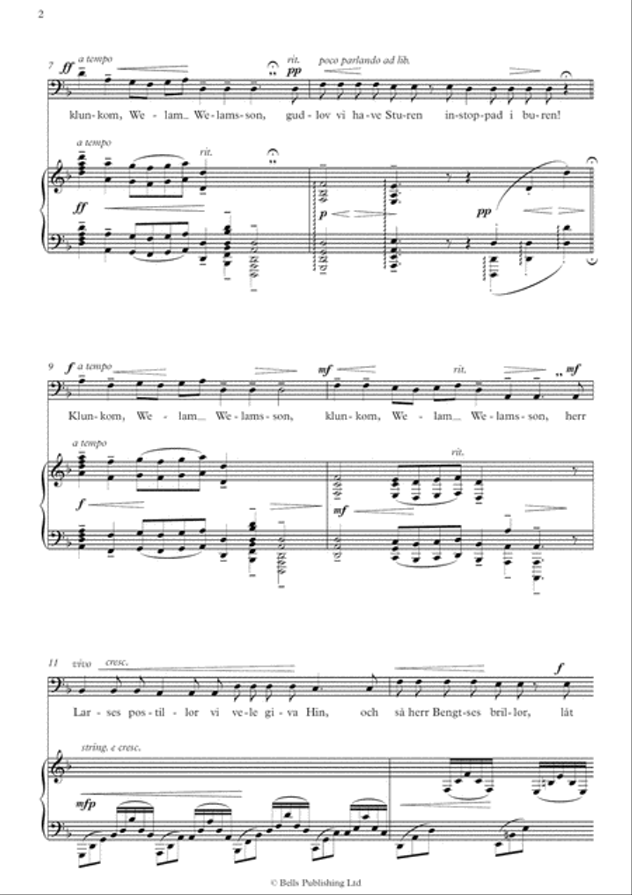 Kung Eriks visor Voice Solo scores gallery preview page 3
