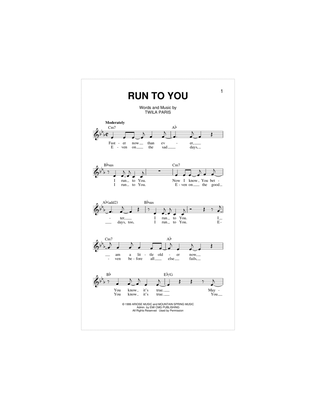 Run To You