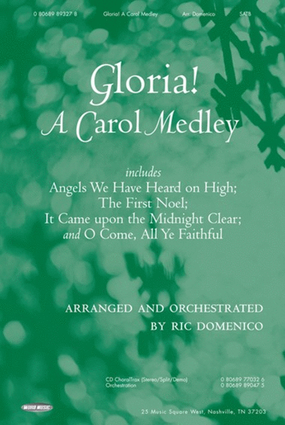 Gloria! A Carol Medley - CD ChoralTrax