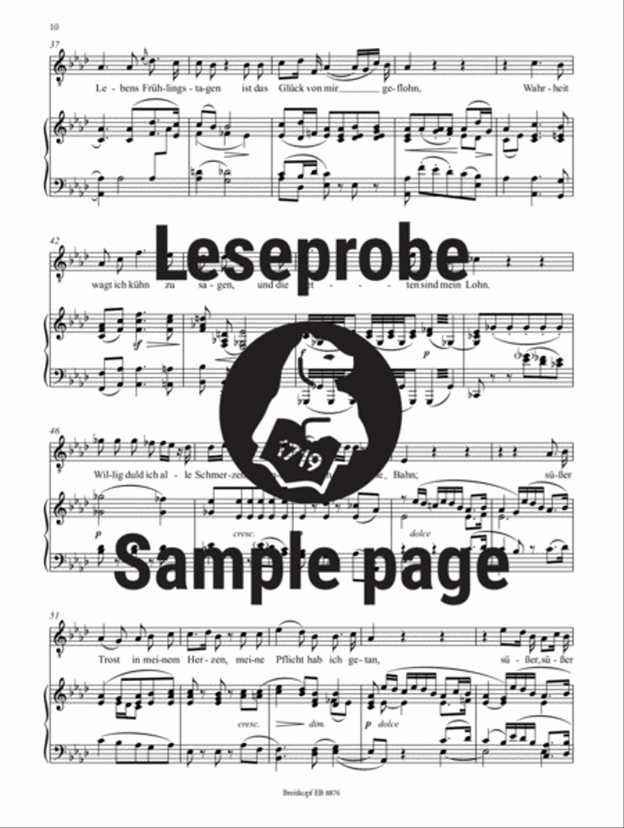 Cantata BWV 142 “Uns ist ein Kind geboren” ATB scores gallery preview page 4