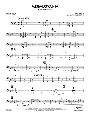 Megalovania (arr. Paul Murtha) - Trombone 4
