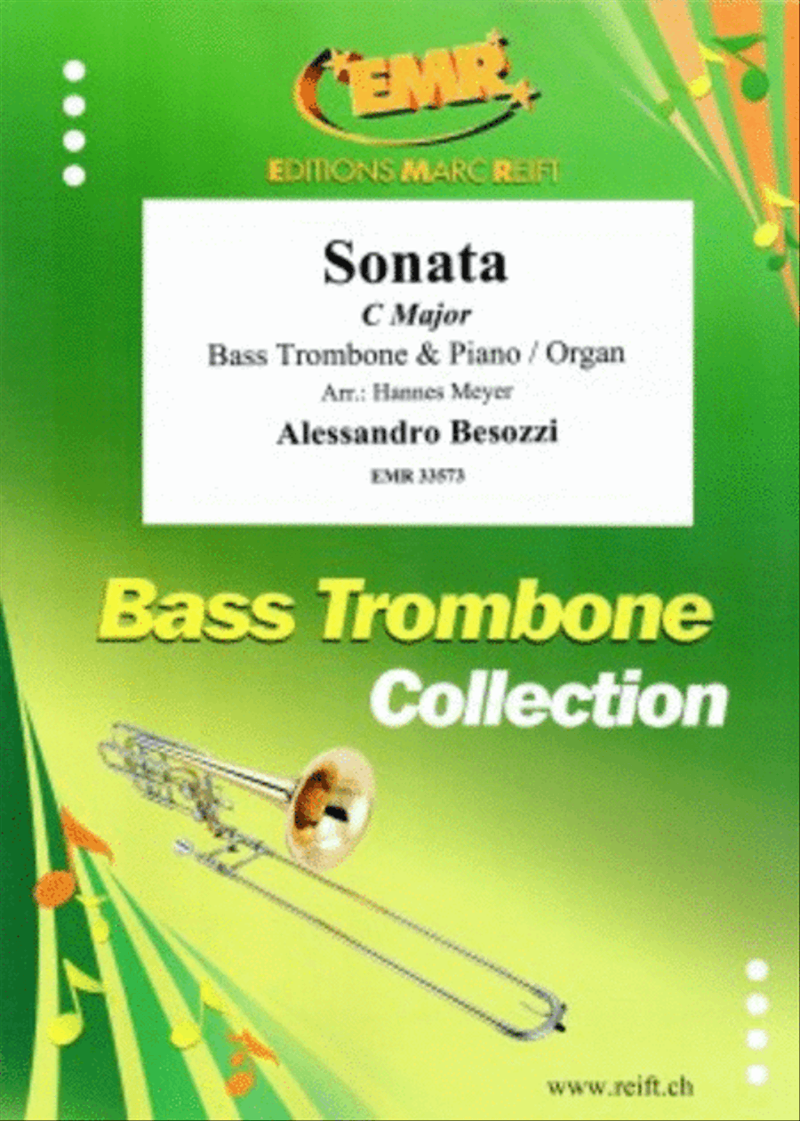 Sonata C Major Trombone scores gallery preview page 1