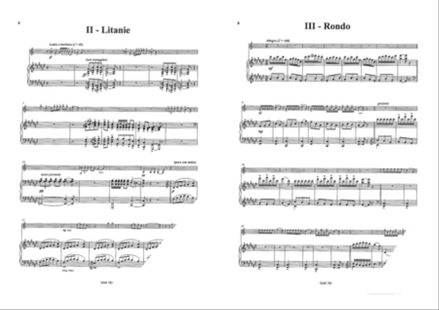 Suite Montagnarde Piano Accompaniment scores gallery preview page 4