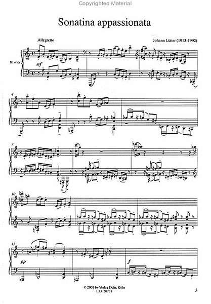 Größere Sonatinen für Klavier (Heft 1)