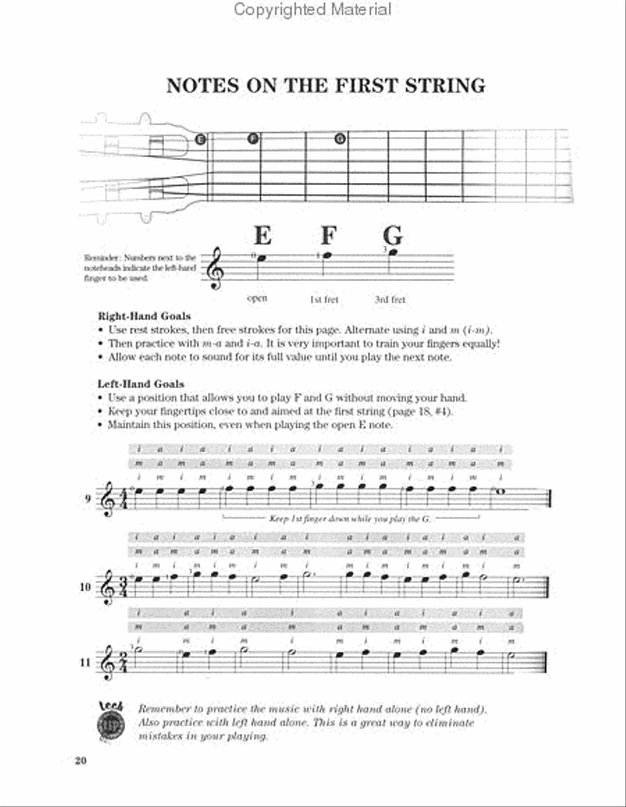 Everybody's Classical Guitar 1 A Step By Step Method Acoustic Guitar scores gallery preview page 4