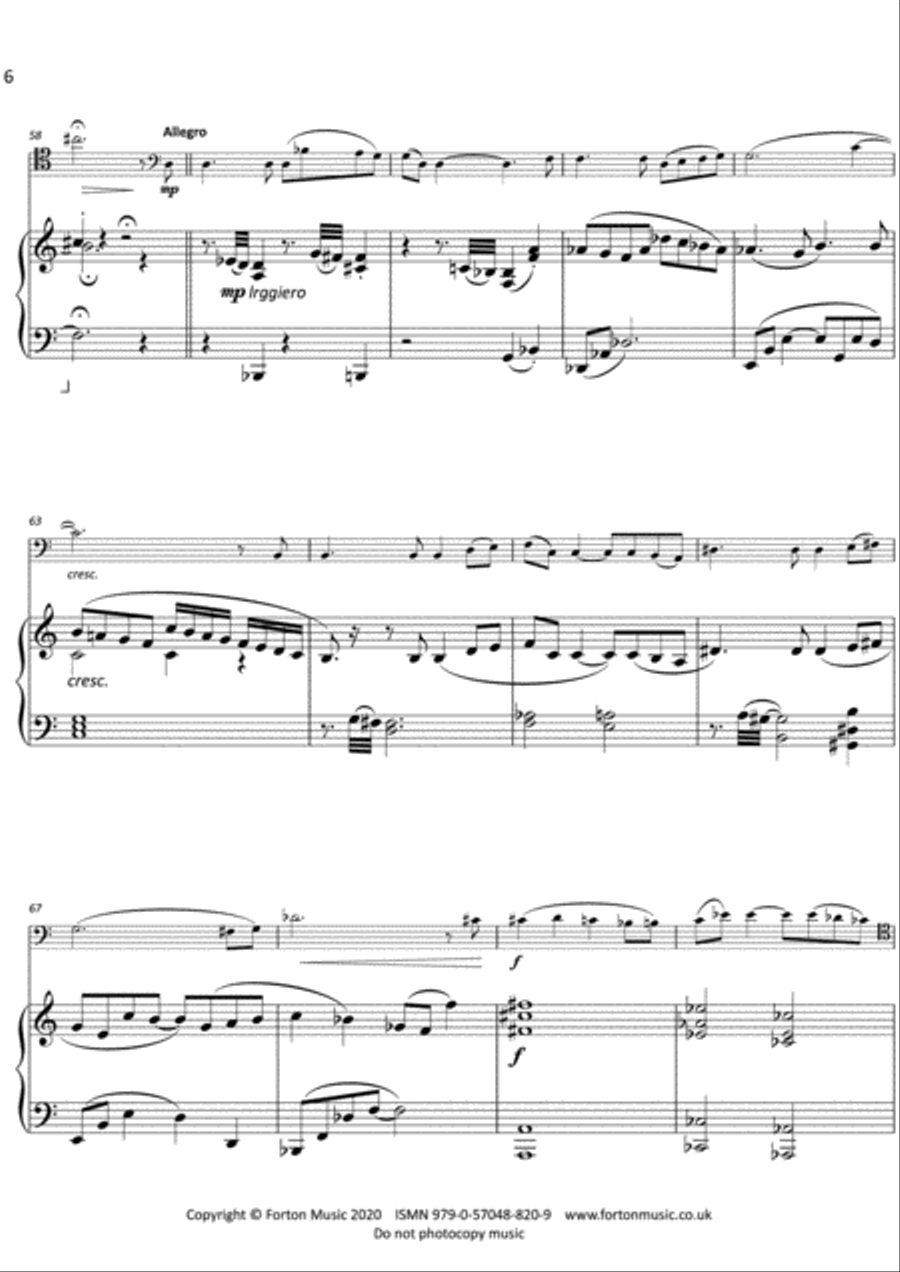 Introduction and Allegro Bassoon scores gallery preview page 6