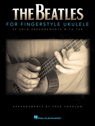 Book cover for The Beatles for Fingerstyle Ukulele