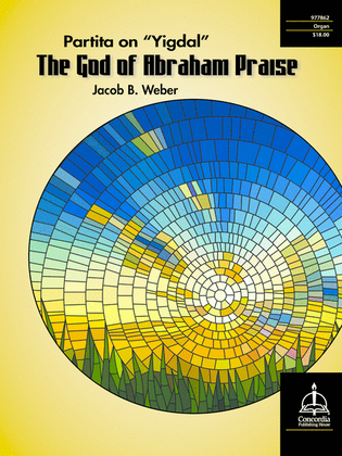 Book cover for The God of Abraham Praise: Partita on "Yigdal"