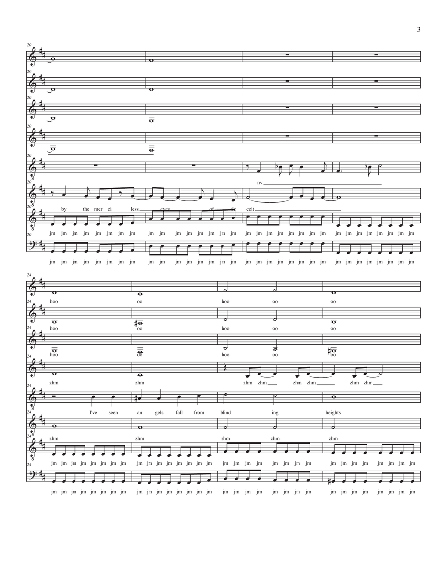 You Know My Name from CASINO ROYALE 4-Part scores gallery preview page 3