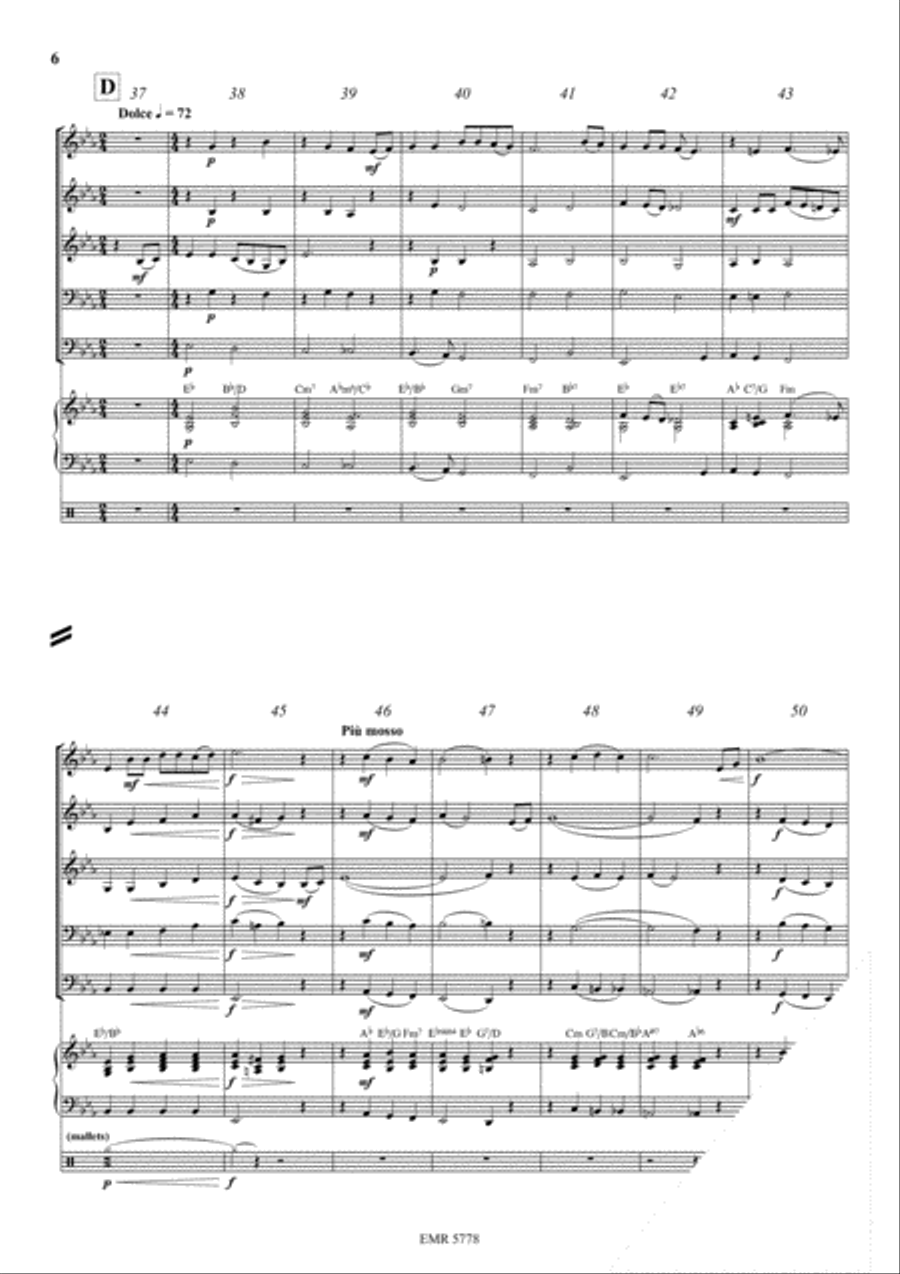 Shell' Be Coming Round The Mountain Concert Band scores gallery preview page 7