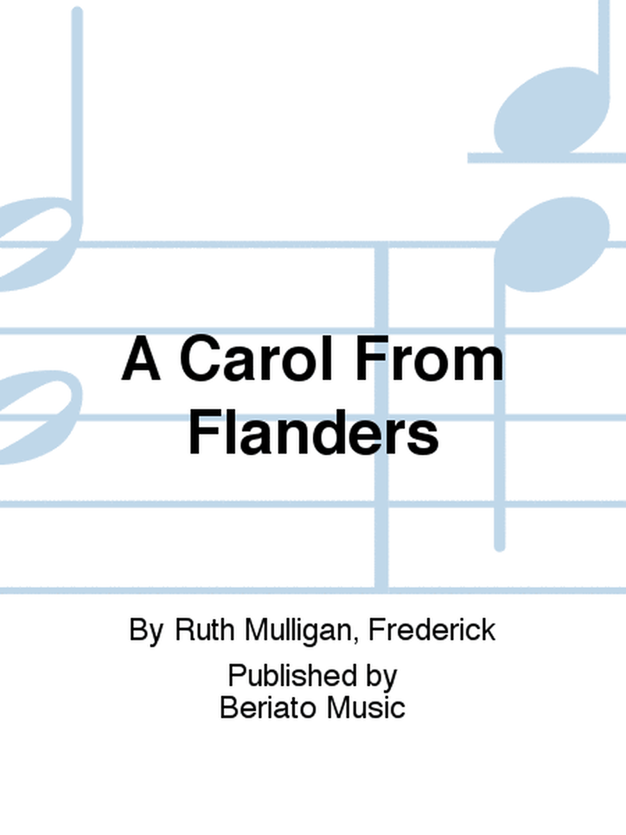A Carol From Flanders