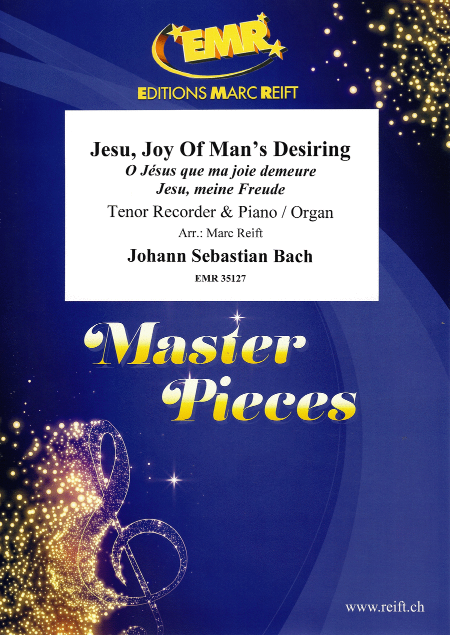 Jesu, Joy Of Man's Desiring Tenor Recorder scores gallery preview page 1