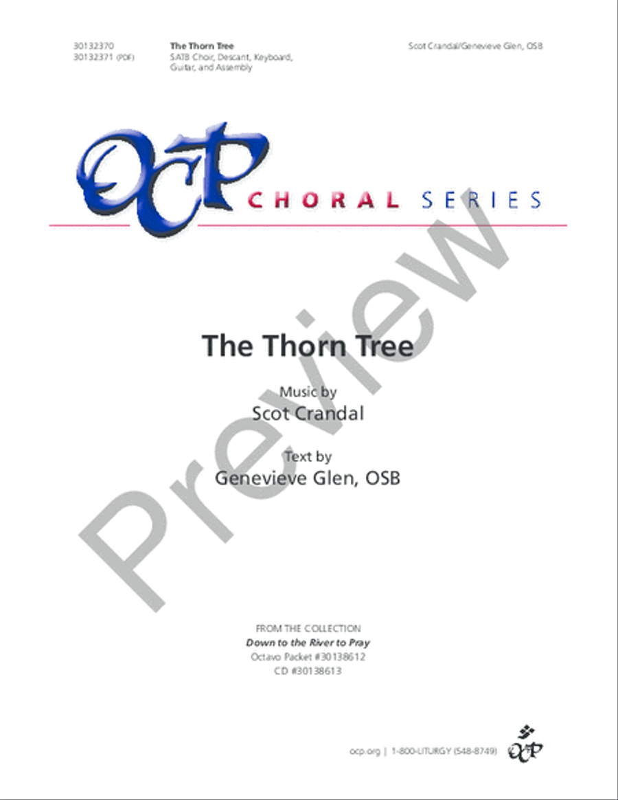 The Thorn Tree The Thorn Tree 4-Part scores gallery preview page 2