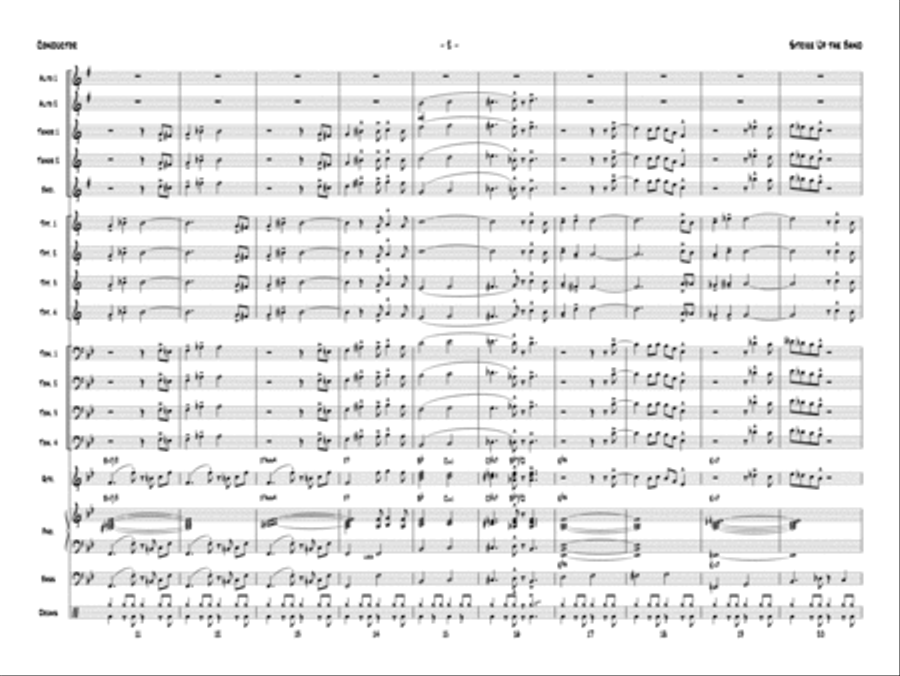 Strike Up the Band Jazz Ensemble scores gallery preview page 3