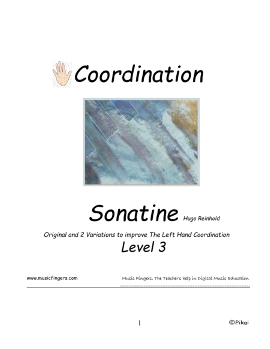 Sonatine. Hugo Reinhold. Lev. 3 image number null