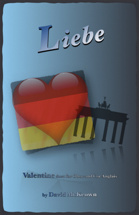 Book cover for Liebe, (German for Love), Oboe and Cor Anglais (or English Horn) Duet