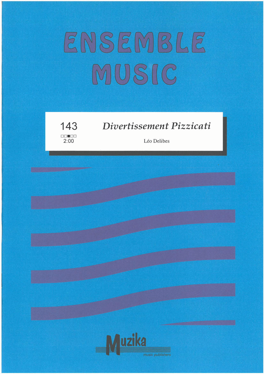 Divertissement pizzicati Divertissement pizzicati Set of Parts scores gallery preview page 1