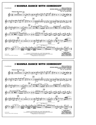 I Wanna Dance with Somebody (arr. Conaway and Holt) - Eb Alto Sax