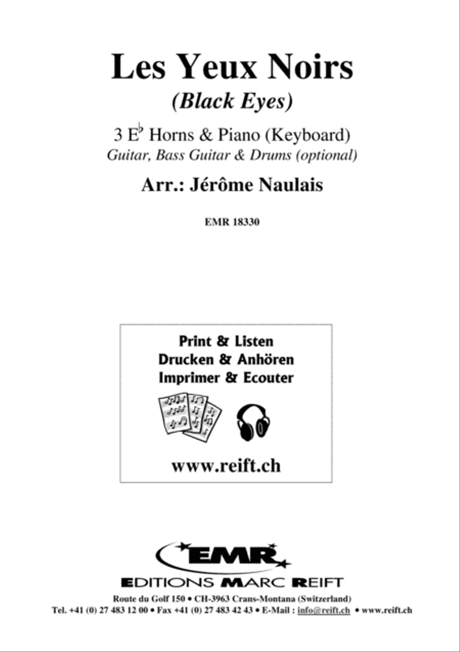 Les Yeux Noirs Horn scores gallery preview page 2
