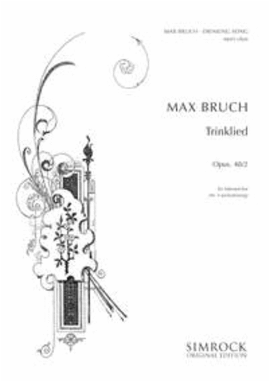 Trinklied op. 48-2 Trinklied op. 48-2 Men's Choir scores gallery preview page 1