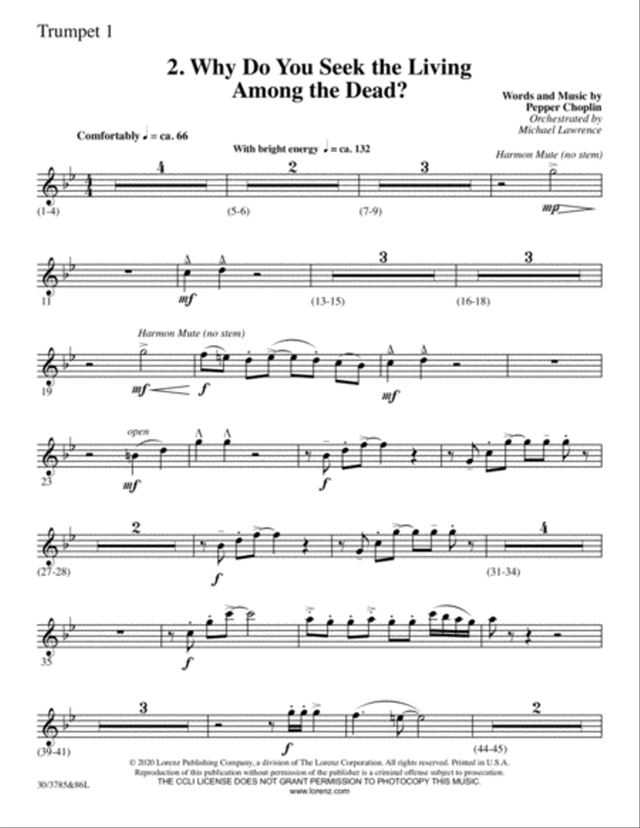Once Upon a Morning - Set of Parts Choir scores gallery preview page 9