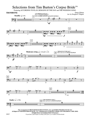 Corpse Bride, Selections from Tim Burton's: 1st Trombone