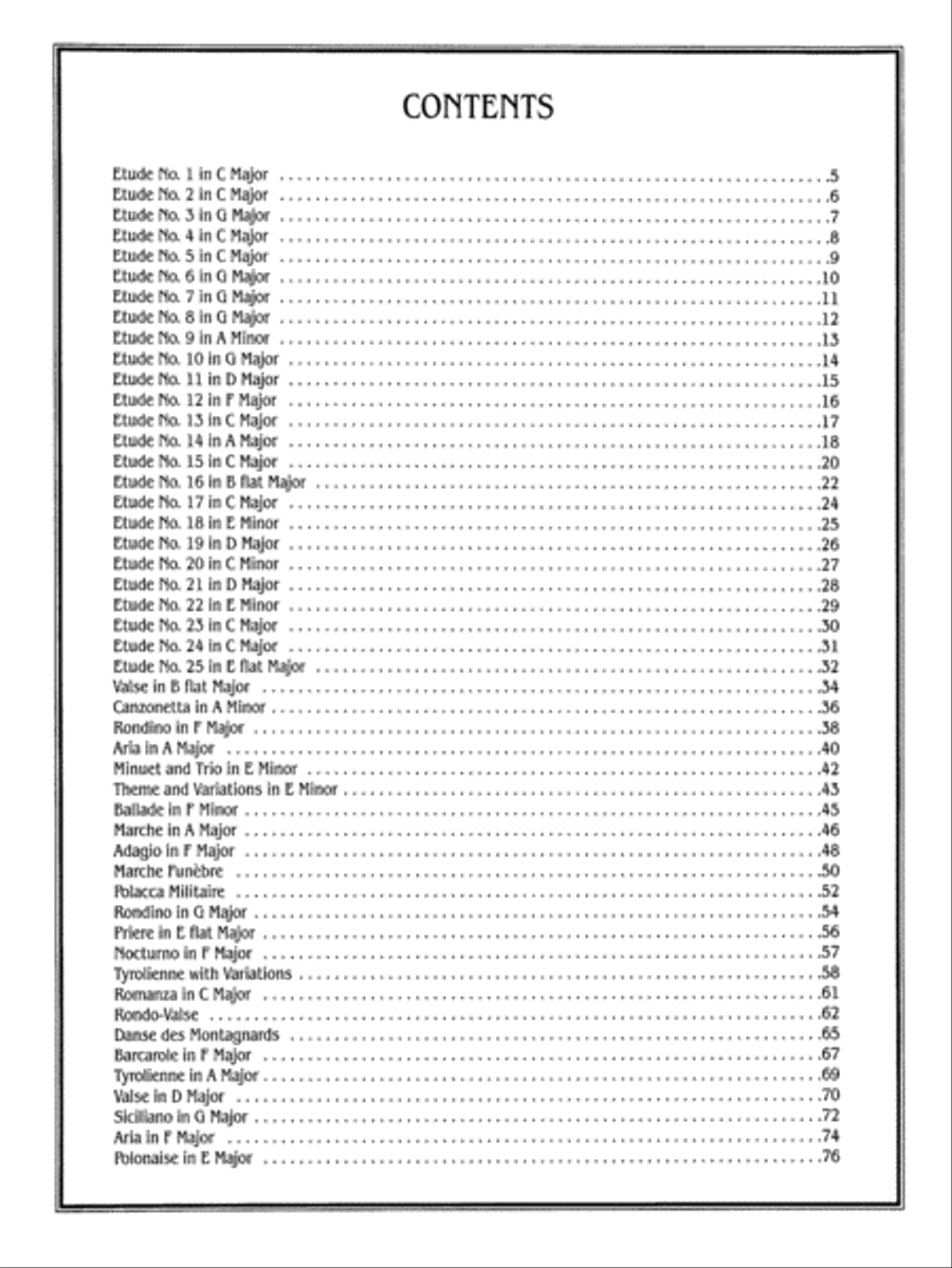 Forty-nine Etudes, Op. 101 & 166 Piano Method scores gallery preview page 4