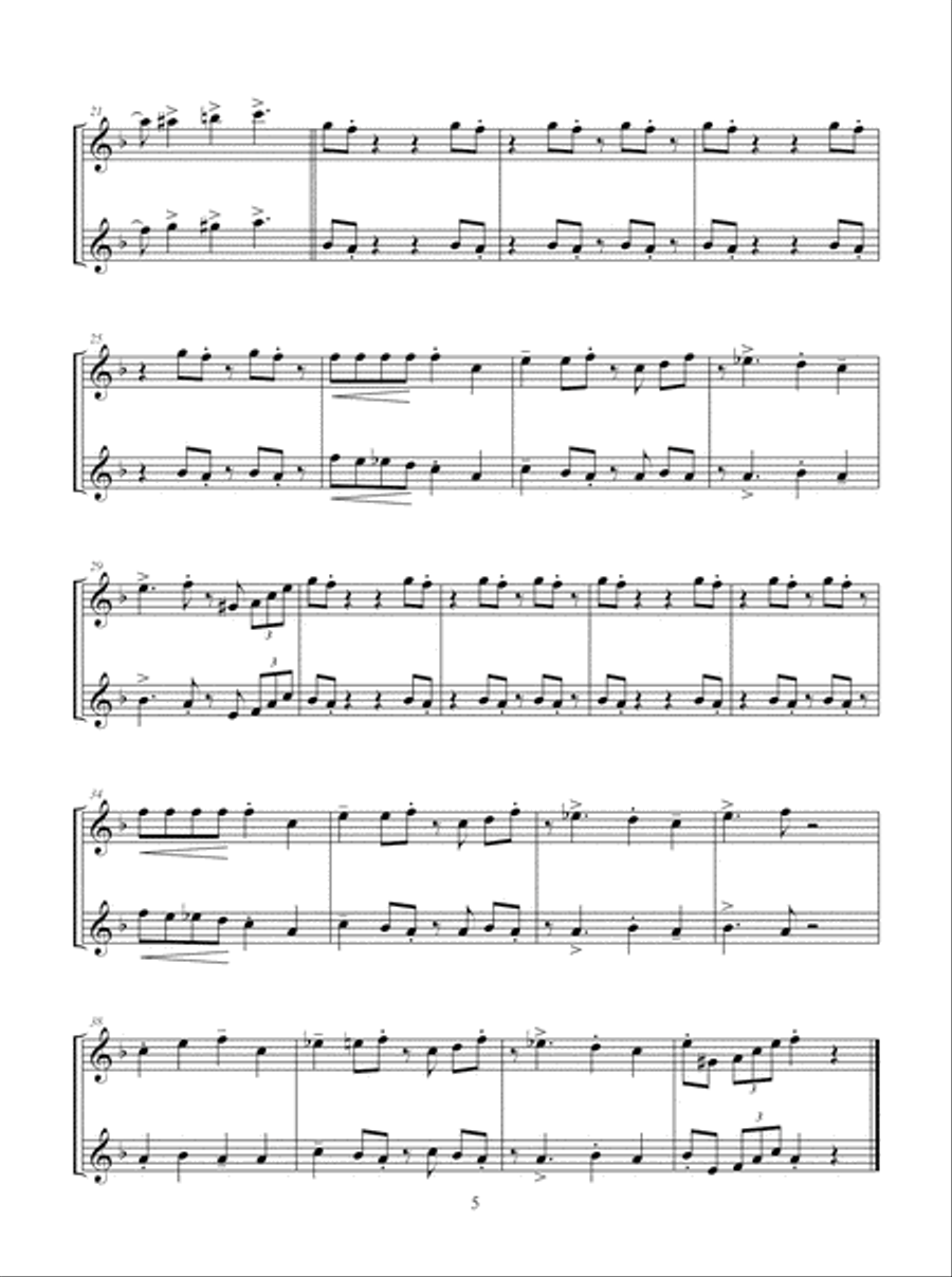 Jazz Duets, Guitar Edition Guitar Ensemble scores gallery preview page 6