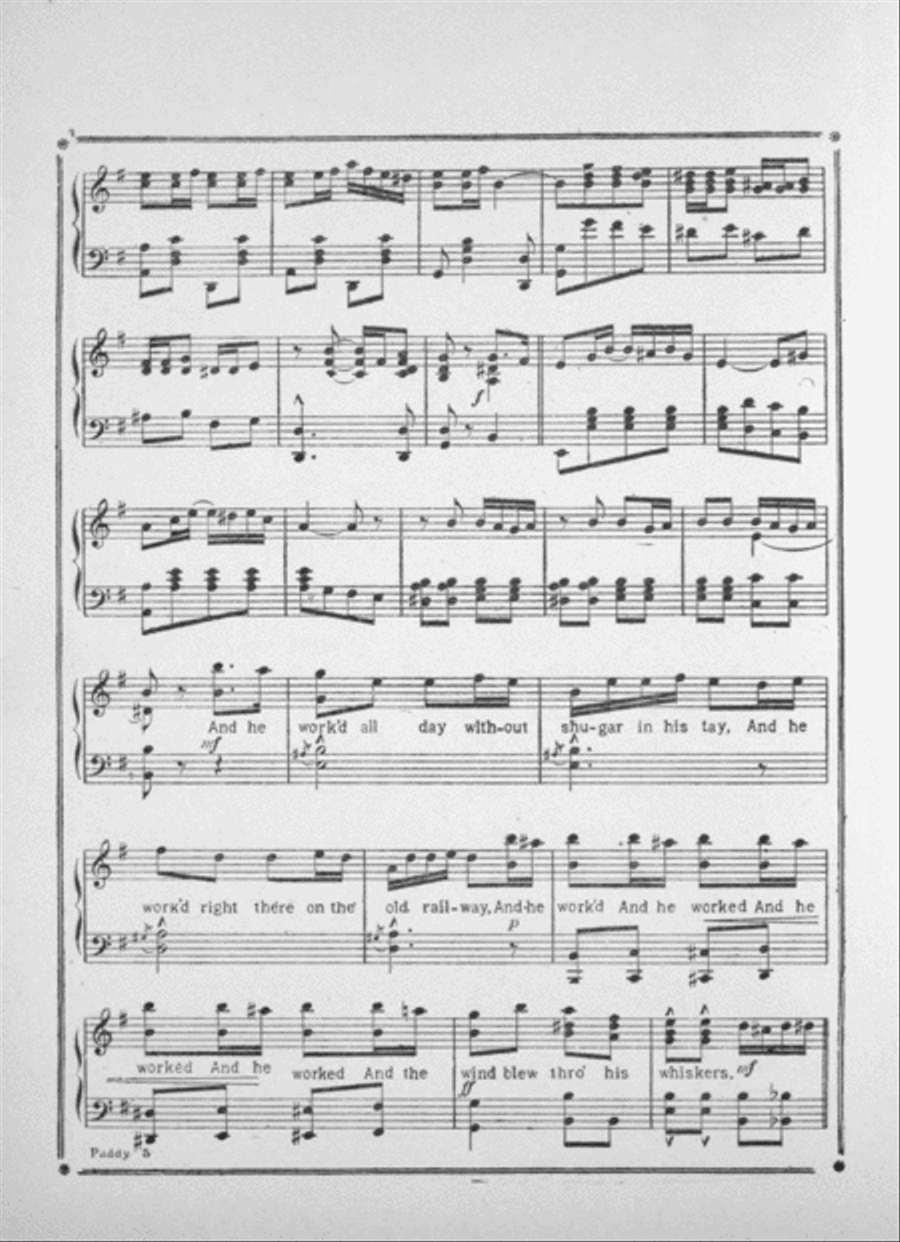 Paddy. Characteristic Two-Step Voice scores gallery preview page 3